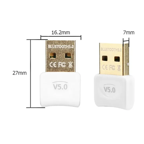 Адаптер USB Bluetooth 50 DONGLE-белый 38900₽