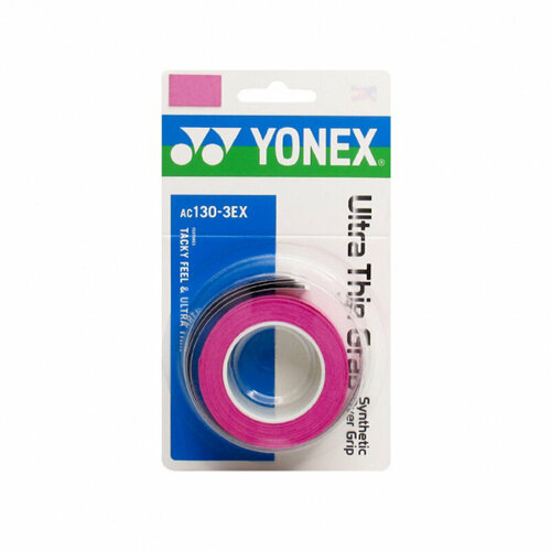 Обмотка для ручки Yonex Overgrip Ultra Thin Grap х3, Pink