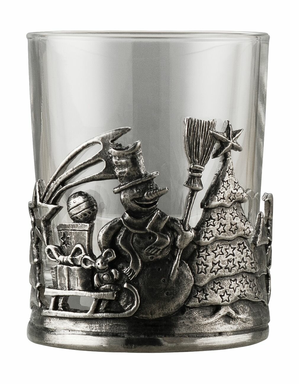 Стакан ARTINA Meran glass в подстаканнике  AR 15885 8