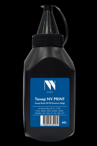 Изображение товара Тонер NV Print Ricoh SP110 (60г) для Ricoh Aficio SP-111/111SF/111SU/200N/200S/202SN/203SF/203SFN/201/204/211/213/220/277 Premium