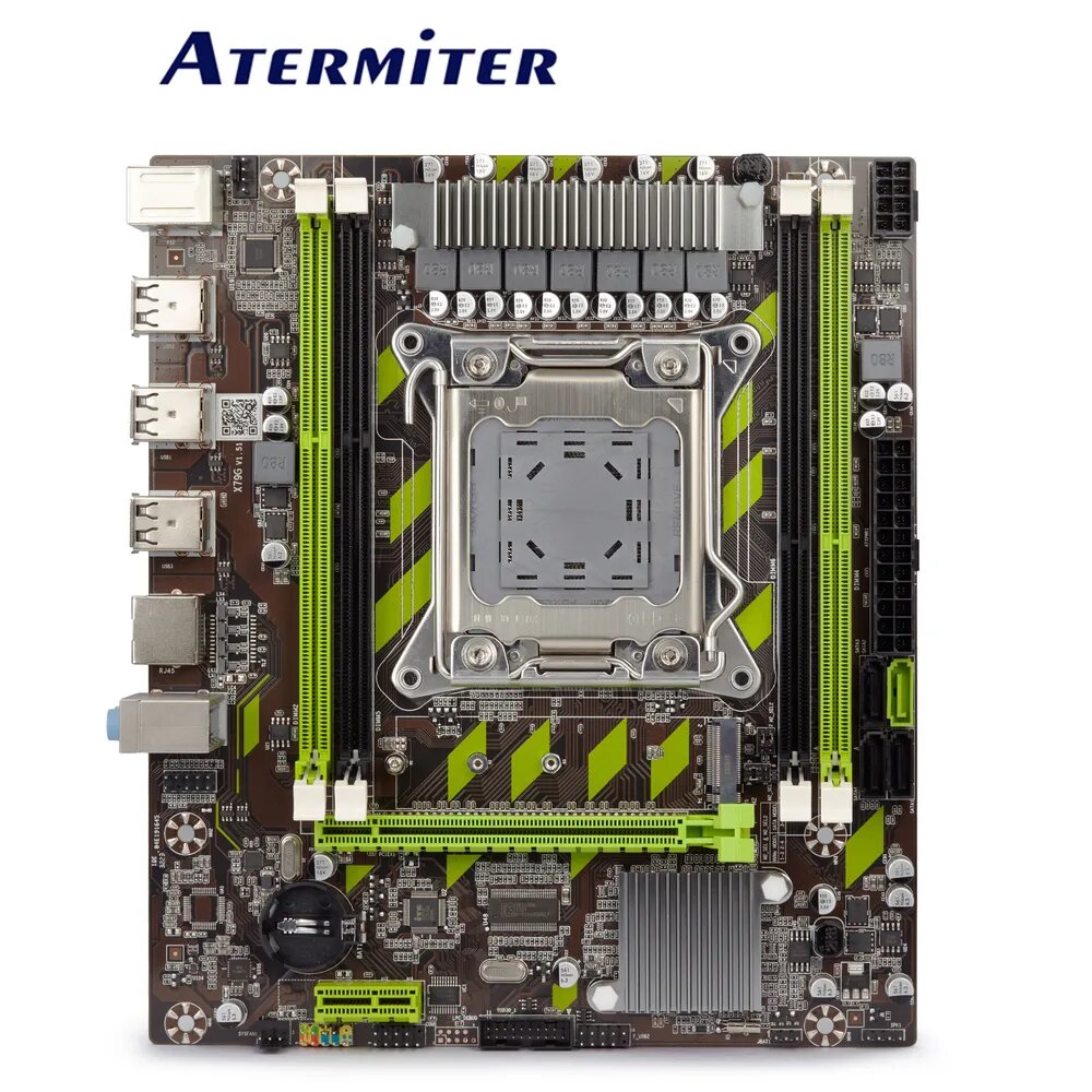 Комплект материнская плата Atermiter X79G + E5-2650v2 + 16GB RAM 1600MHz