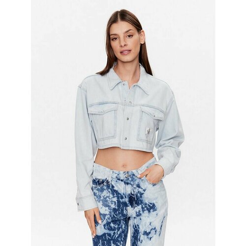 Рубашка Calvin Klein Jeans, размер L [INT], голубой