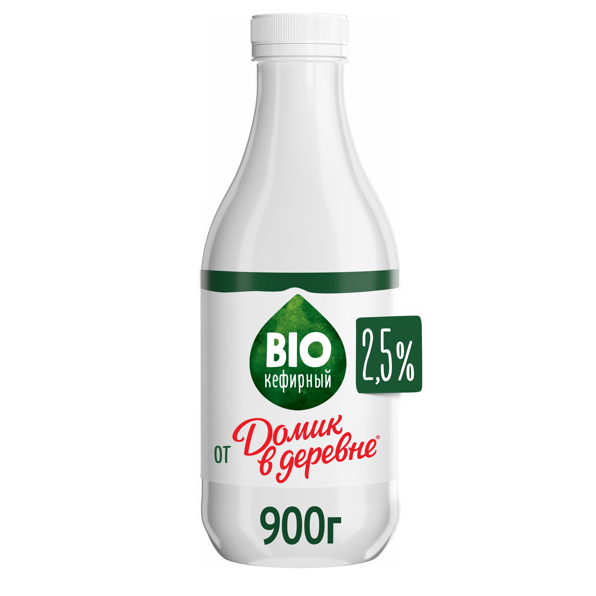 Кефир Домик в деревне BIO-кефирный 2.5% 900г