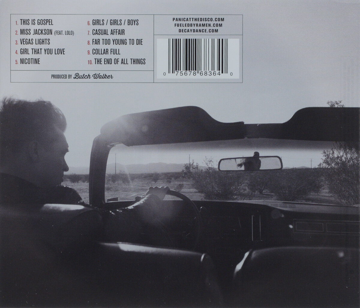 Panic! At The Disco - Too Weird To Live Too Rare To Die (1CD) 2013 Jewel Аудио диск Decaydance - фото №2