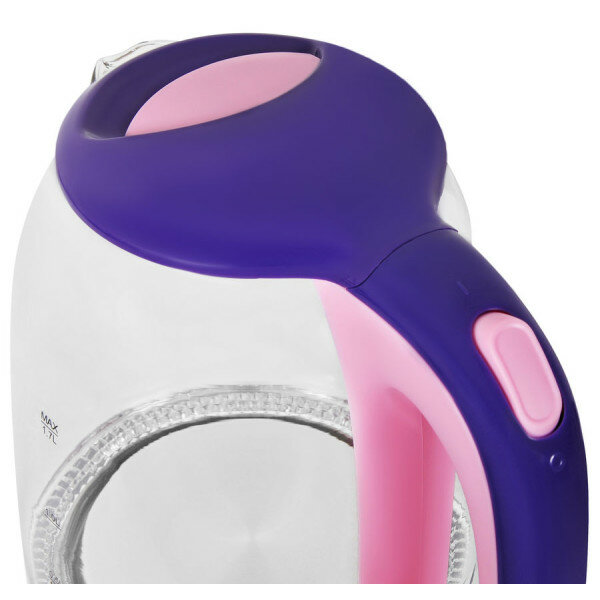 Чайник электрический StarWind , 2200Вт, фиолетовый и розовый - фото №5