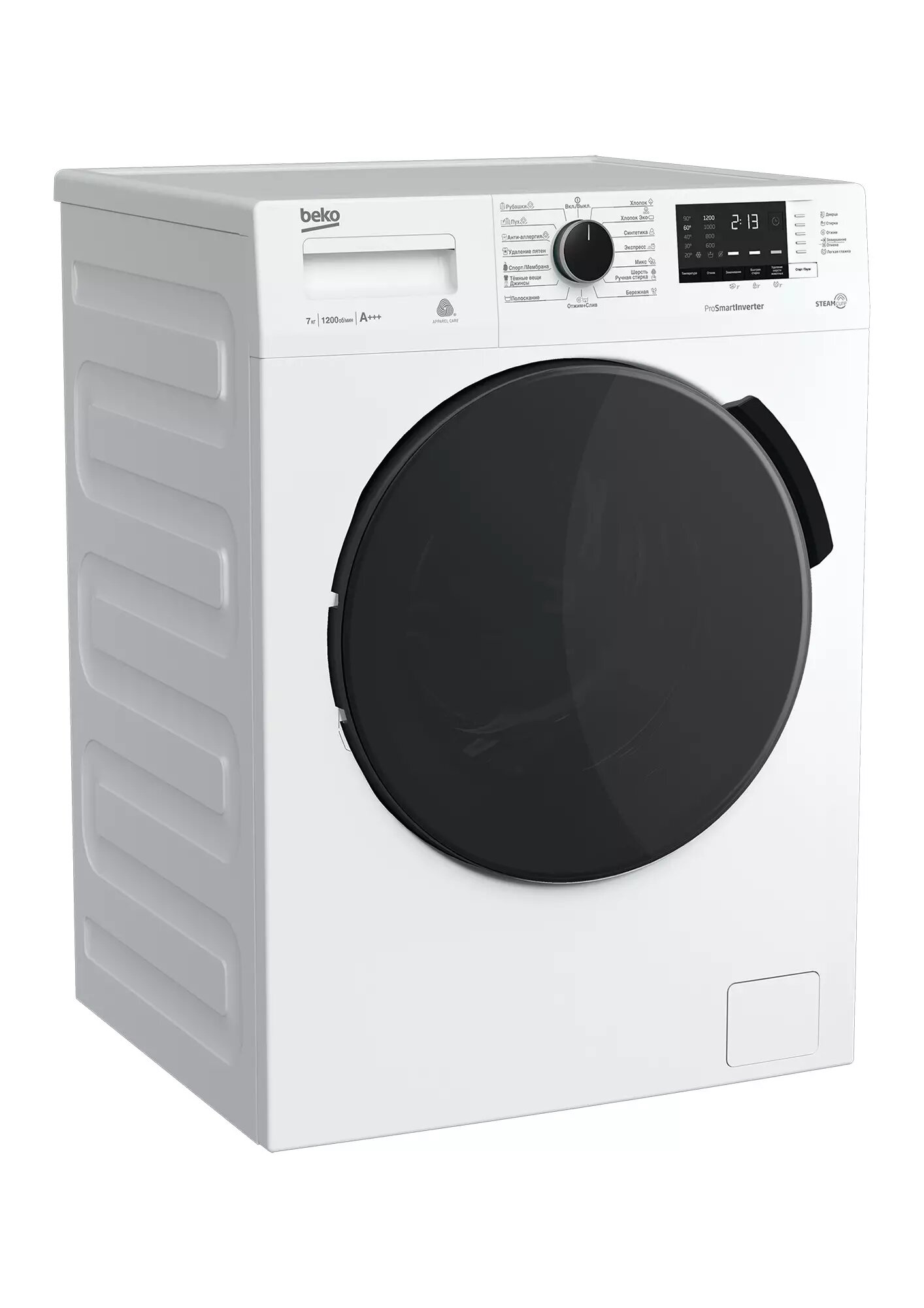 Стиральная машина Beko RSPE 78612 W Inverter, Steam