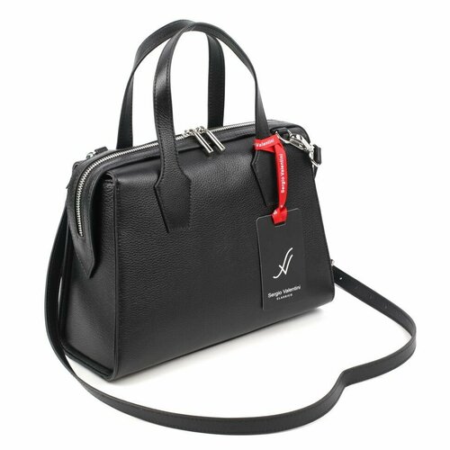 Сумка тоут Sergio Valentini, черный