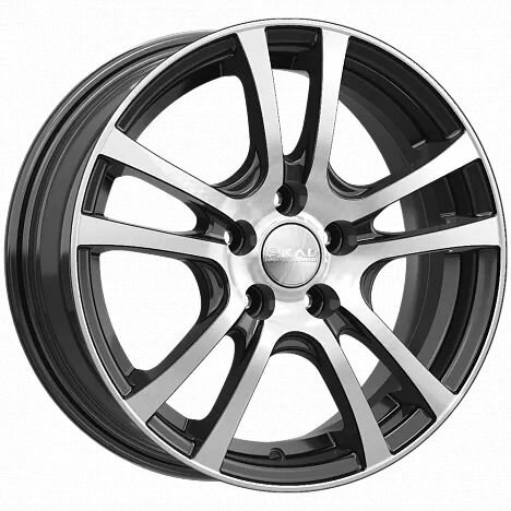 Диск литой R15 6J 5x100/57.1 ET38 СКАД Дели алмаз 3140505