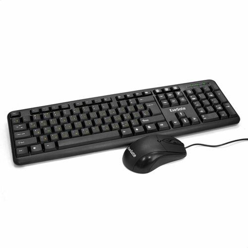комплект мыши и клавиатуры foxline mk120 Комплект клавиатура и мышь Exegate Combo MK120