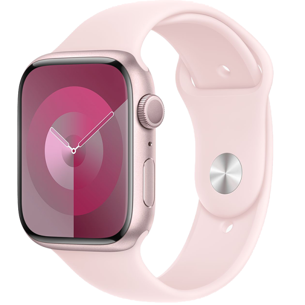 Apple Умные часы Apple Watch Series 9, 45 мм, Sport Band, Pink, size L