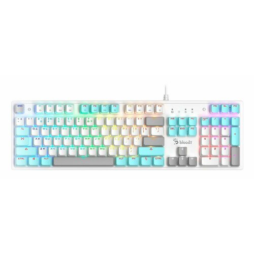 Клавиатура A4TECH Bloody S510N USB белый s510n icy white 899000₽