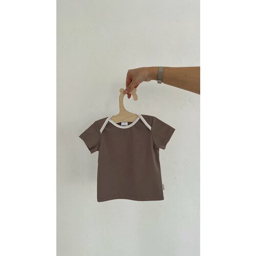 Футболка Beborn, размер 86, серый футболка beborn детская хлопок размер 86 бежевый