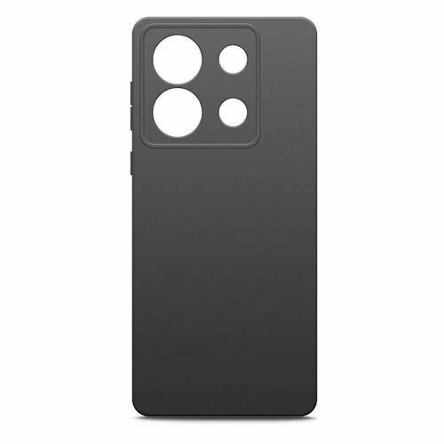 Чехол (клип-кейс) BORASCO 72990, для Xiaomi Poco X6, черный чехол накладка borasco silicone case для смартфона samsung galaxy a05s черный