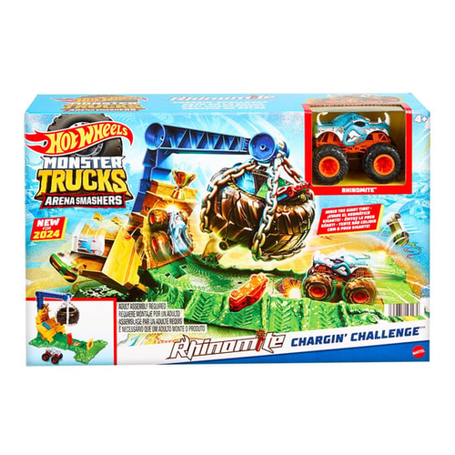 трек hot wheels monster trucks glow in the dark epic loop challenge hbn02 Игрушечный трек Hot Wheels Monster Trucks HTP18