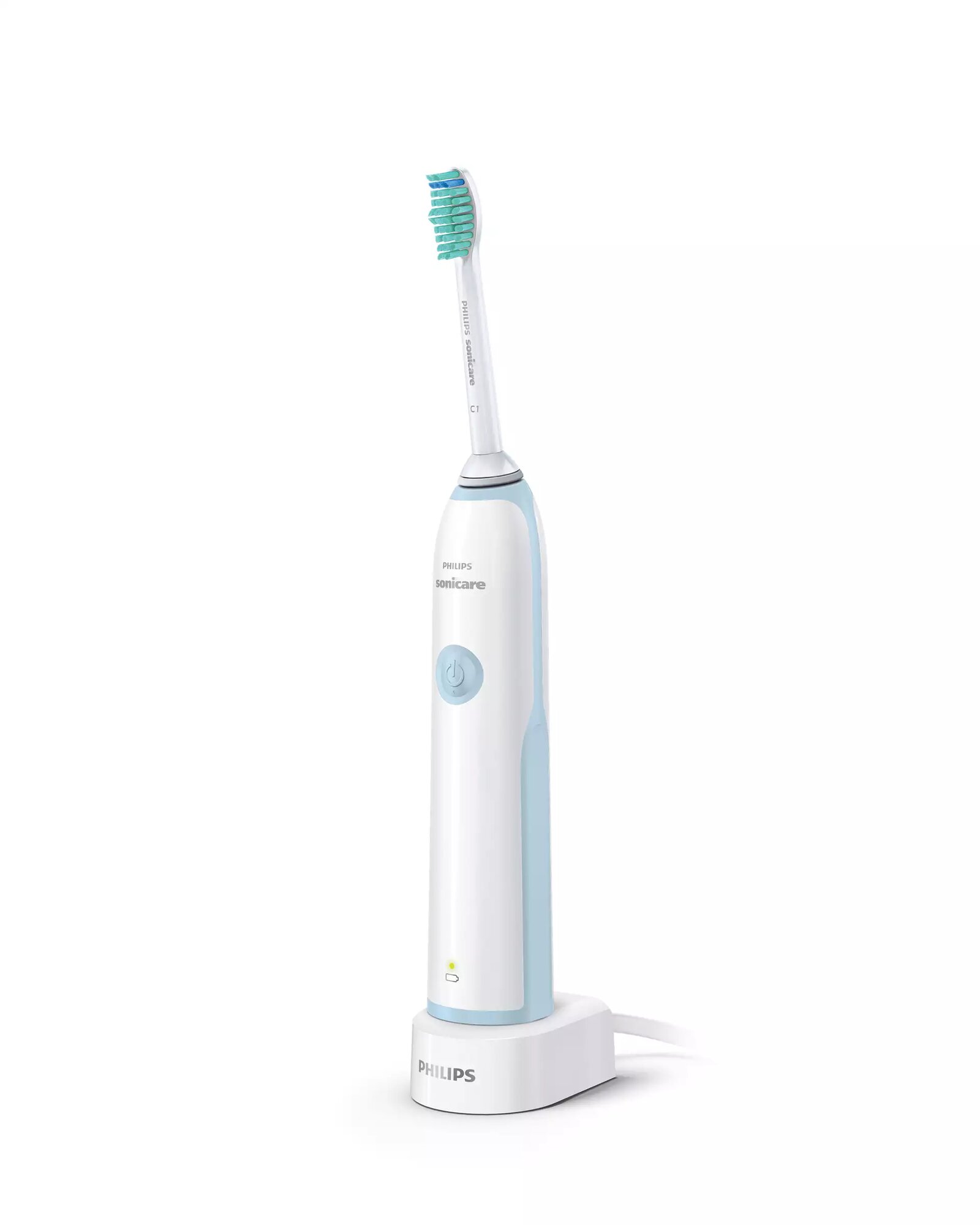 Philips Sonicare HX3216, белая-голубая