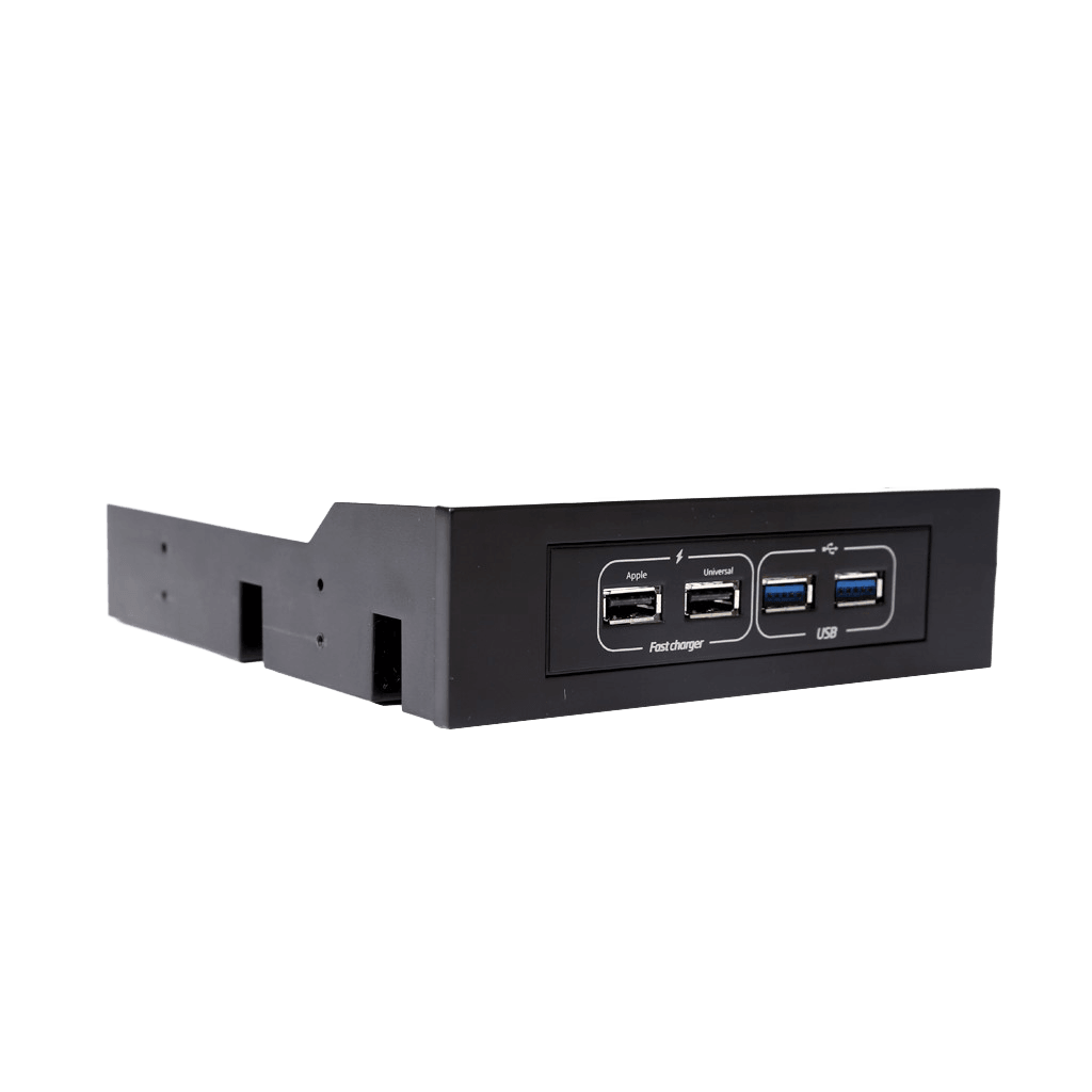 Планка GameMax USB2.0 Fast Charge 5.25 Adapter Cage (FC01-U2)
