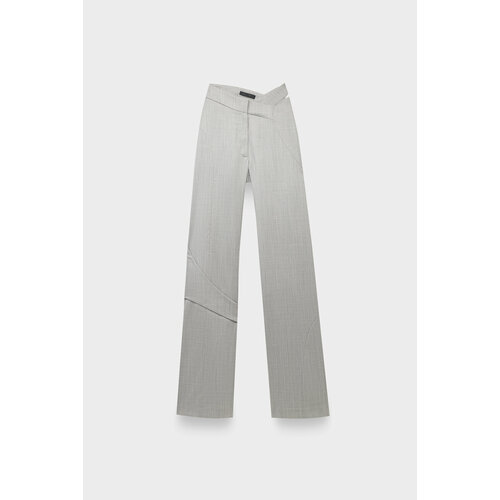 Брюки клеш Heliot Emil fluid tailored pants, размер 44, серый