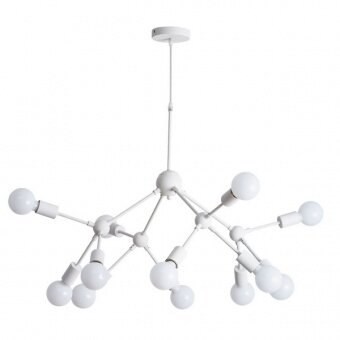 Подвесная люстра Arte Lamp Matrix с поддержкой Алиса A3064SP-12WH-A - фото №2