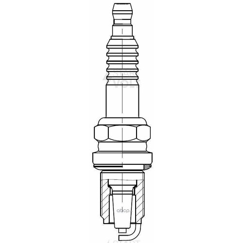 Свеча зажигания 1шт Kia Sorento (09-)/Hyundai Santa Fe (06-) 2.0CRDi/2 STARTVOLT VSP 0017