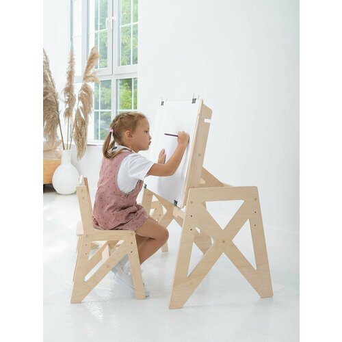 Детский стол и стул, набор детской мебели Супер Творческий