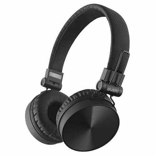 Наушники с микрофоном беспроводные Sven AP-B500MV Bluetooth складные разъем Micro-USB черный 353156 2593₽