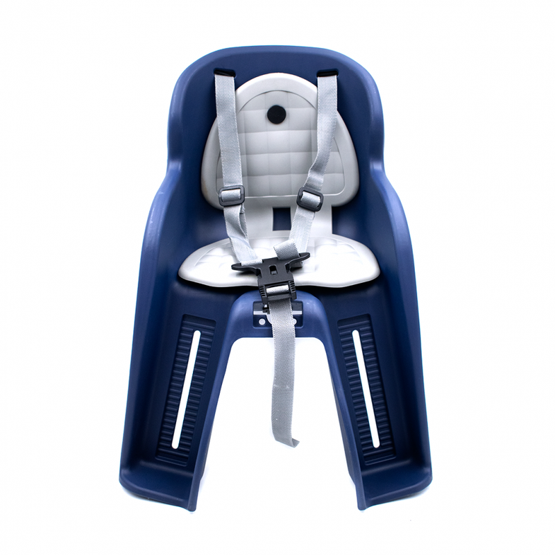 Кресло детское GH-516BLU, быстросъемное, крепеж на подседельную трубу спереди, синее