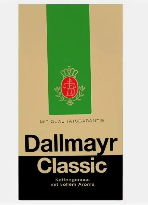 Кофе молотый Dallmayr Classic, 250 г, Германия