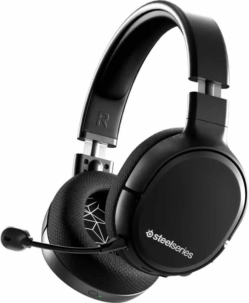 Игровые беспроводные наушники SteelSeries Arctis 1 с микрофоном, черные