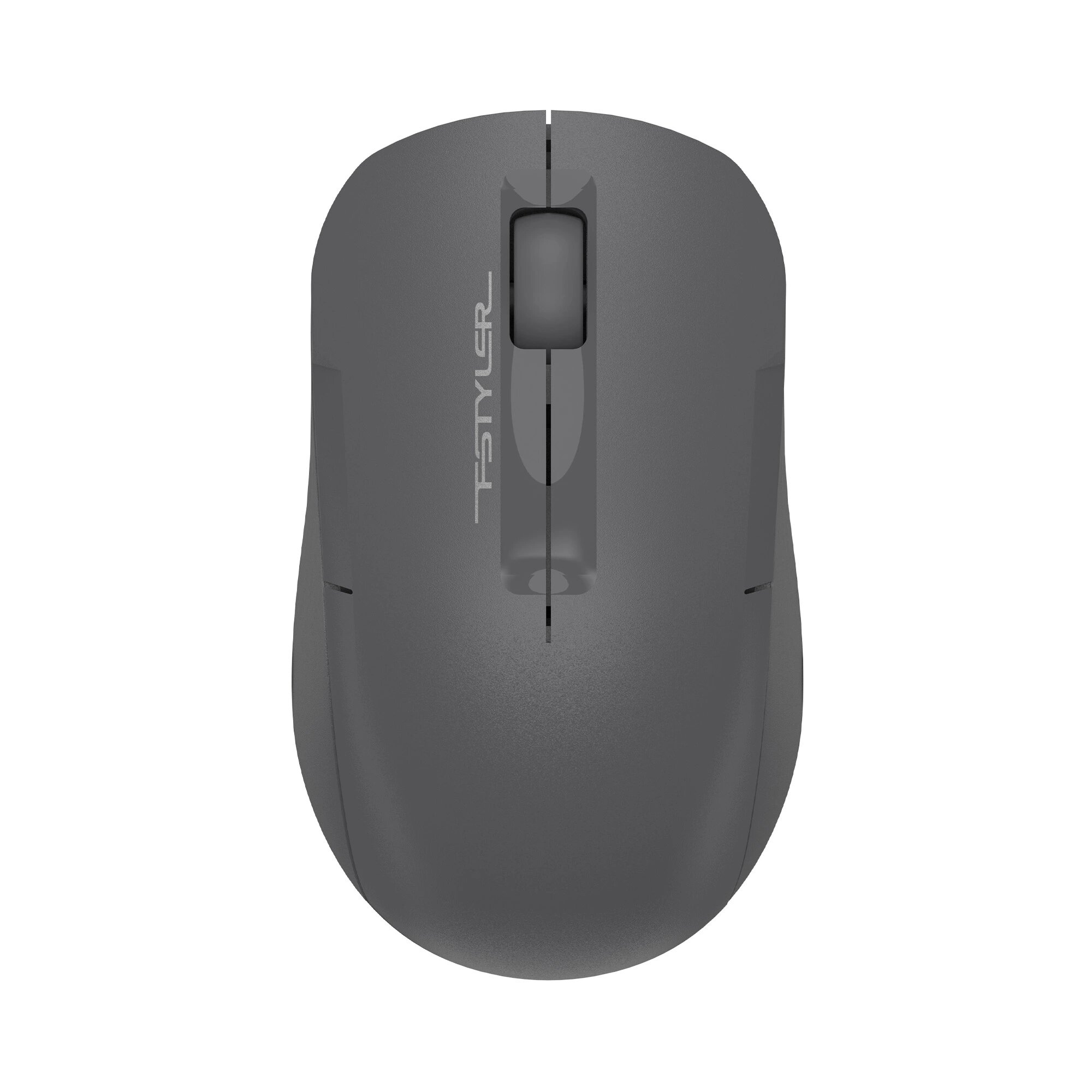 Мышь компьютерная беспроводная оптическая A4Tech Fstyler FG15C Air2, серый, с режимом anti-sleep, 3 кнопки