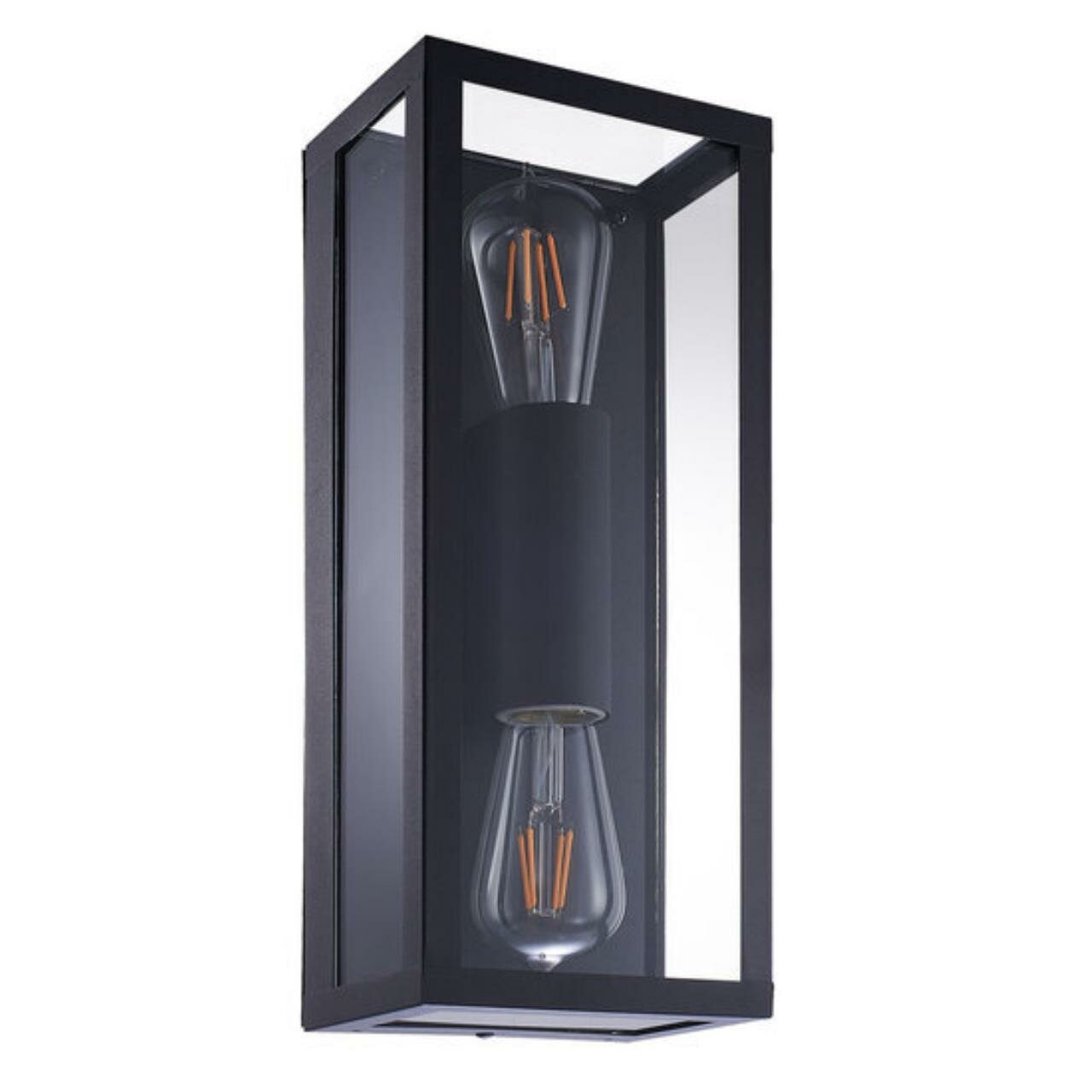 Уличный настенный светильник IP44 Arte Lamp BELFAST A4569AL-2BK