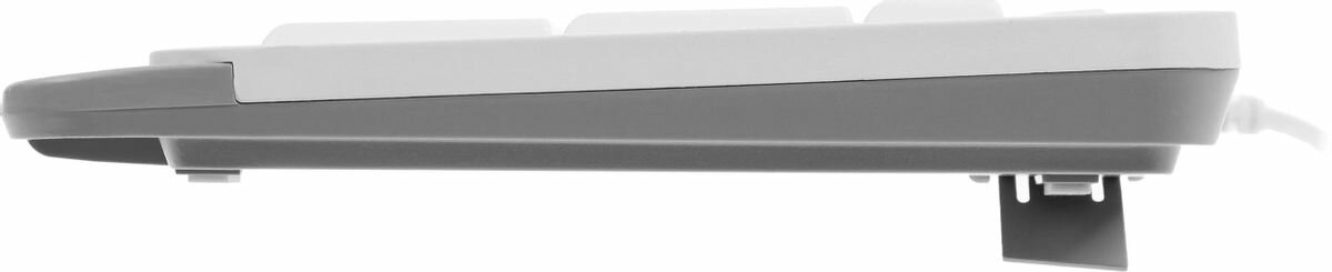 Клавиатура A4Tech белый/серый USB 1530198 - фото №7