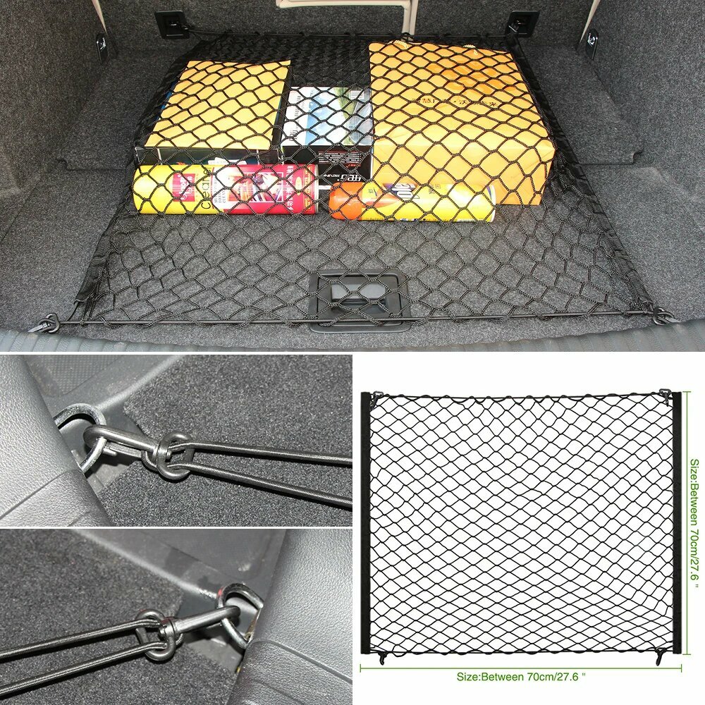 Для Geely Coolray Atlas Emgrand ec7 Tugella авто Уход для хранения багажа в багажник автомобиля Органайзер для груза нейлоновая эластичная сетка