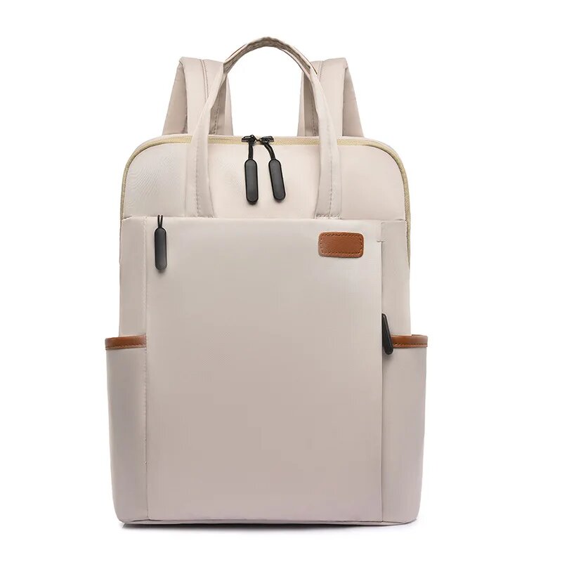 Женский водонепроницаемый рюкзак Mochilas, off-white, Китай, 13.3in
