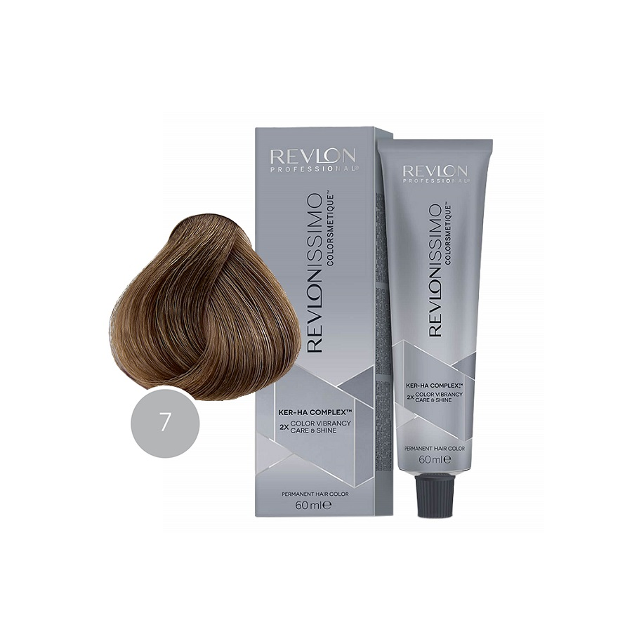Revlon Professional Revlon Revlonissimo Colorsmetique 7 - Перманентная краска для волос блонд 60 мл