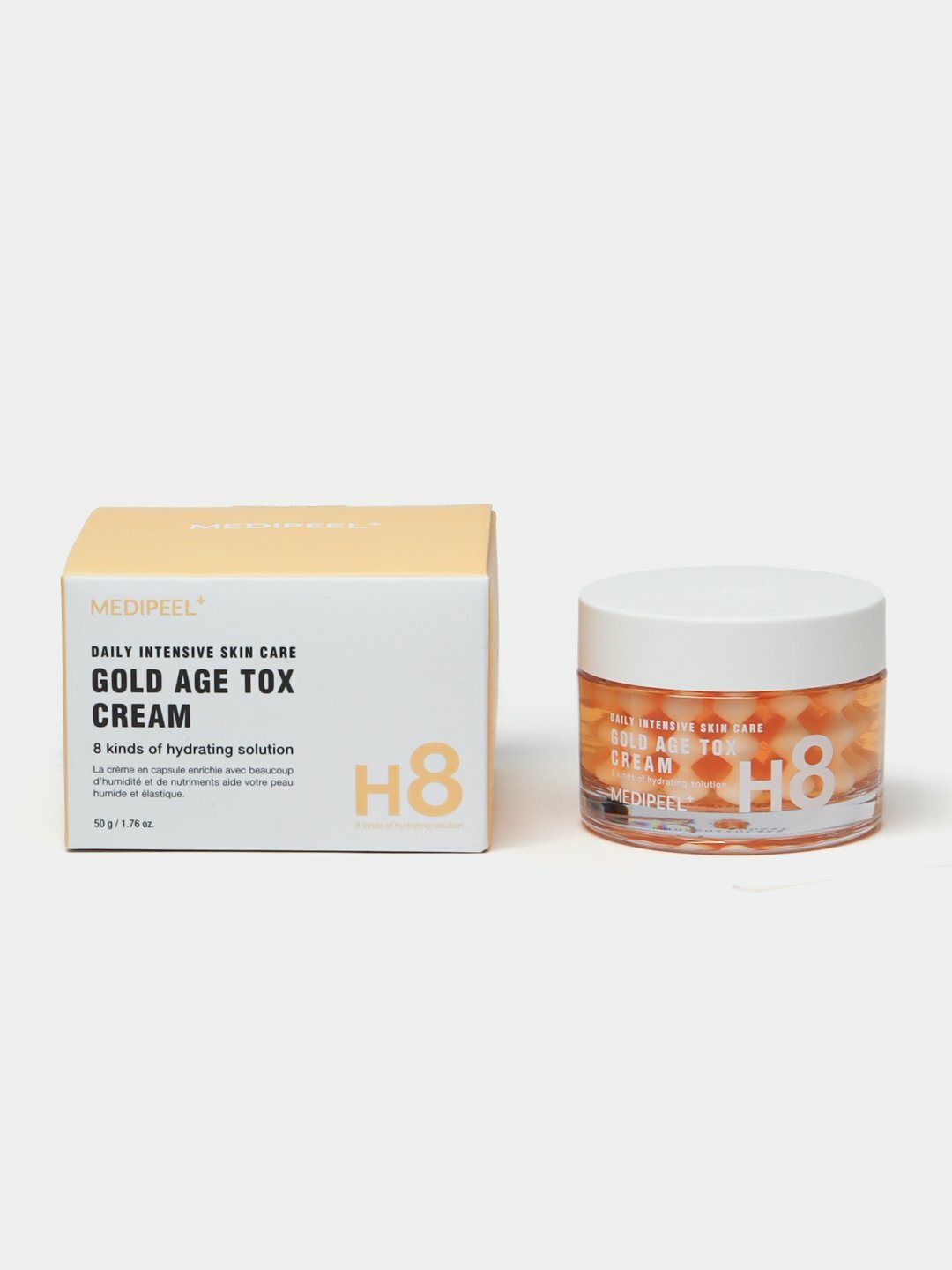 Лифтинг-крем с пептидными капсулами Medi-Peel Cream, 50 ml Желтый — фото 1