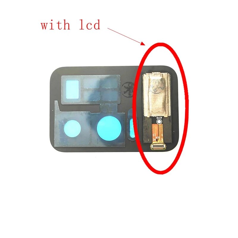 Стеклянная линза для задней камеры Xiaomi Mi 11 Ultra с небольшим ЖК-дисплеем в объективе Mi 11 Ultra, запасные части для ремонта