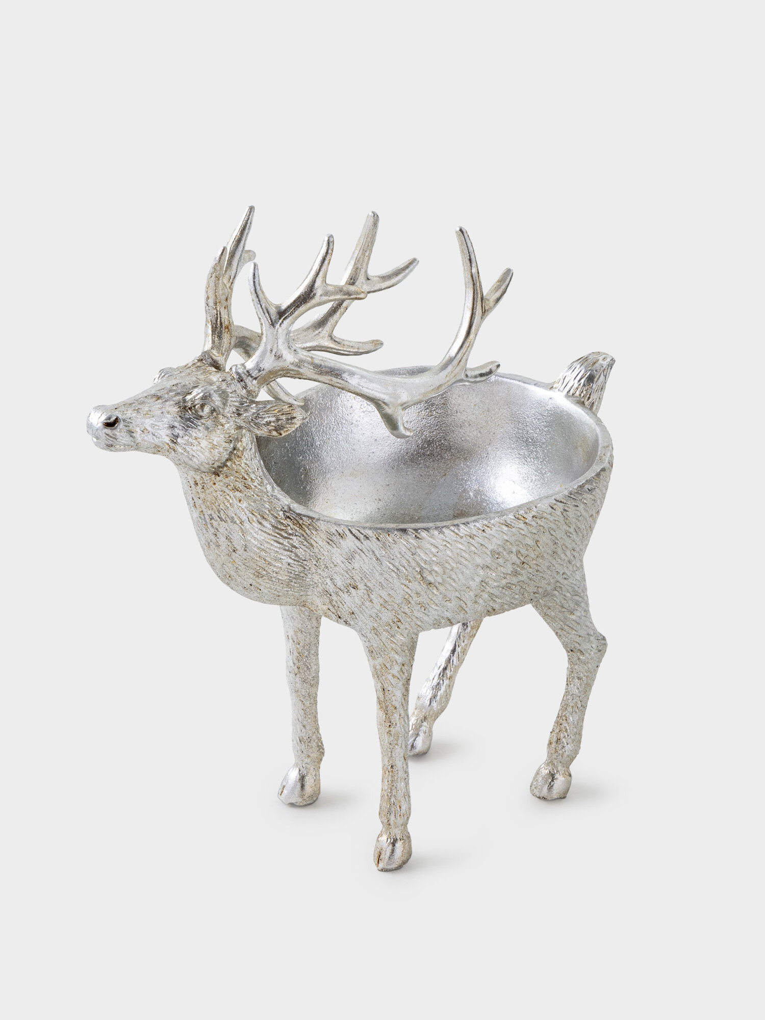 Конфетница 25x14x28 см полирезин коричневая Олень Deer