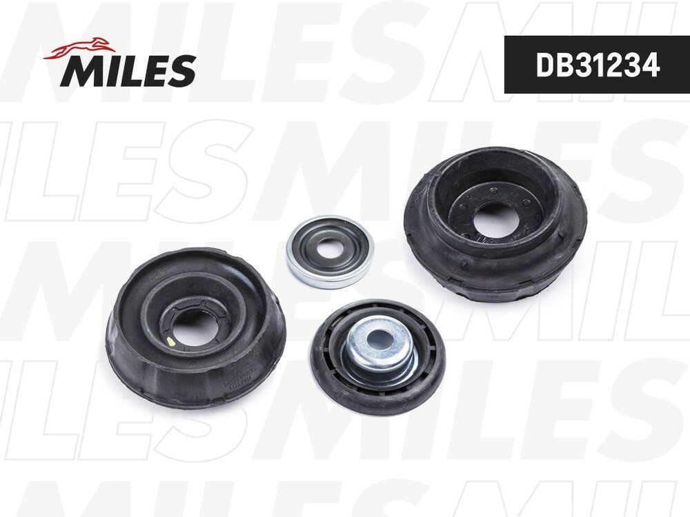 Опора амортизатора переднего MILES DB31234 Renault Logan, Sandero, Duster 04 -> с подшипником