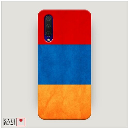 фото Чехол пластиковый xiaomi mi cc9 флаг армении case place