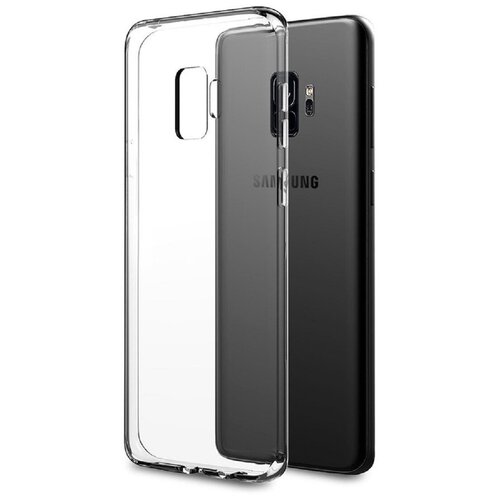 Силиконовый чехол для Samsung S9 прозрачный