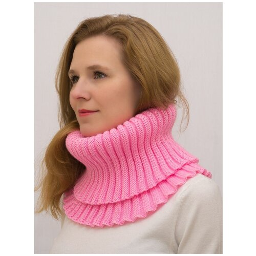 Снуд воротник женский Антарес (Цвет розовый)