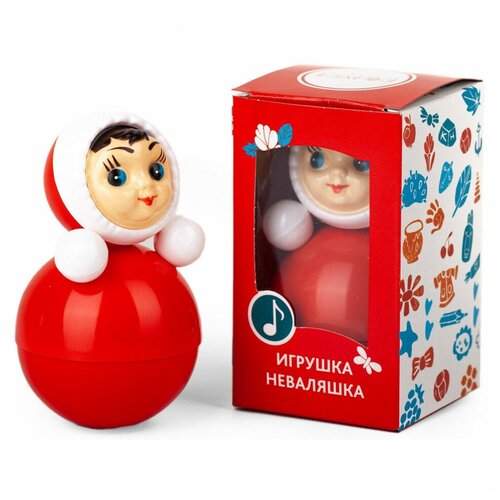 Игрушка Котовские неваляшки Девочка со звуком 11 см Котовские неваляшки 474₽