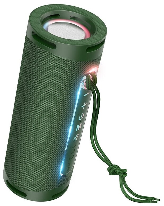 HOCO / HC9 Dazzling pulse sports / BT speaker / Колонка темно-зеленая 1800mAh