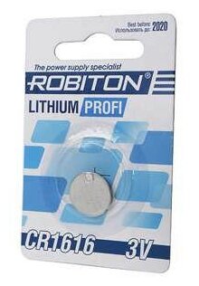 Элемент Питания Cr1616 Robiton Profi R-Cr1616-Bl1 Bl1 13057 ROBITON арт. 13057