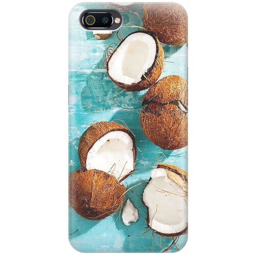 фото Re:pa накладка transparent для oppo a1k / realme c2 с принтом "кокосы"