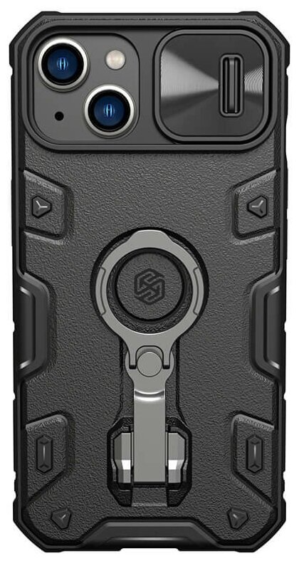 Чехол Nillkin CamShield Armor Pro Magnetic для iPhone 14 черный