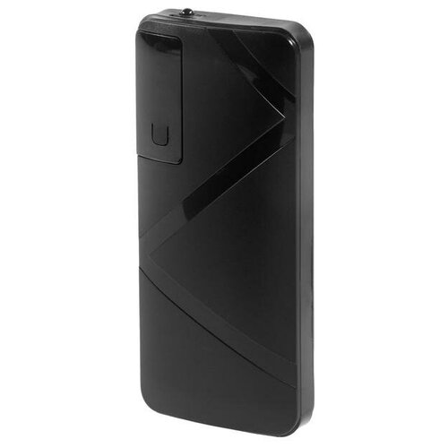 Внешний аккумулятор LuazON PB-05 6000 мАч 3 USB 2 А дисплей фонарик черный 169800₽