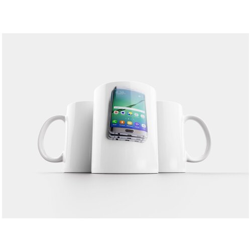 фото Кружка "andriod телефон, край плюс, мобильный телефон" 320 мл lotsprints