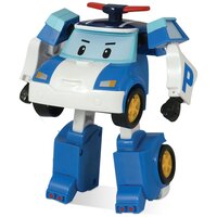 Робокар поли, Робот - трансформер, белый/синий, Silverlit Robocar Poli