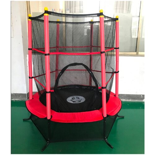 Батут детский 5 ft - 140 см с защитной сеткой Perfetto Sport Mersco PS5-2 красный батут каркасный trampoline батут детский с защитной сеткой 6 диаметр 1 8 м
